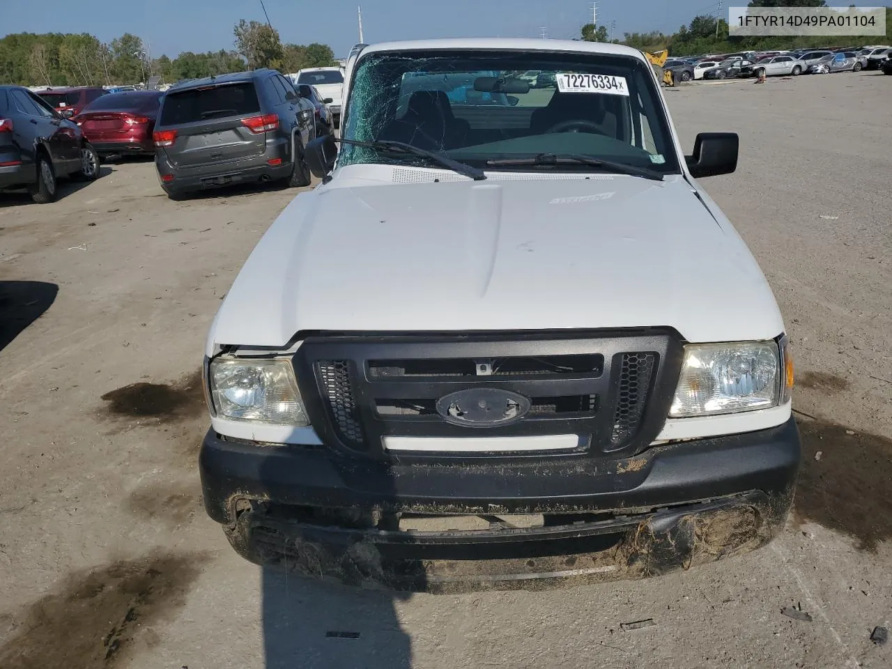 2009 Ford Ranger Super Cab VIN: 1FTYR14D49PA01104 Lot: 72276334