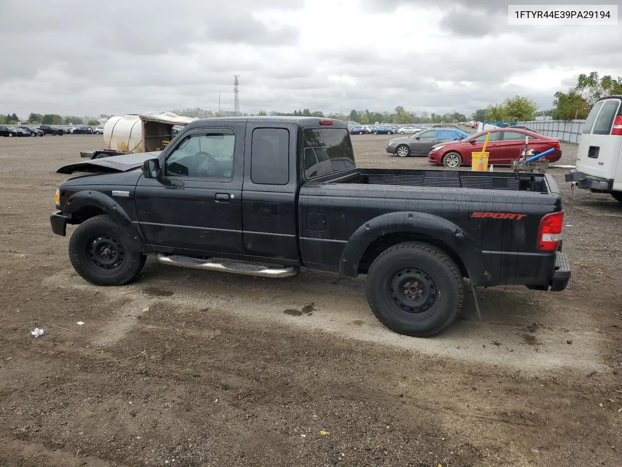 2009 Ford Ranger Super Cab VIN: 1FTYR44E39PA29194 Lot: 72547154