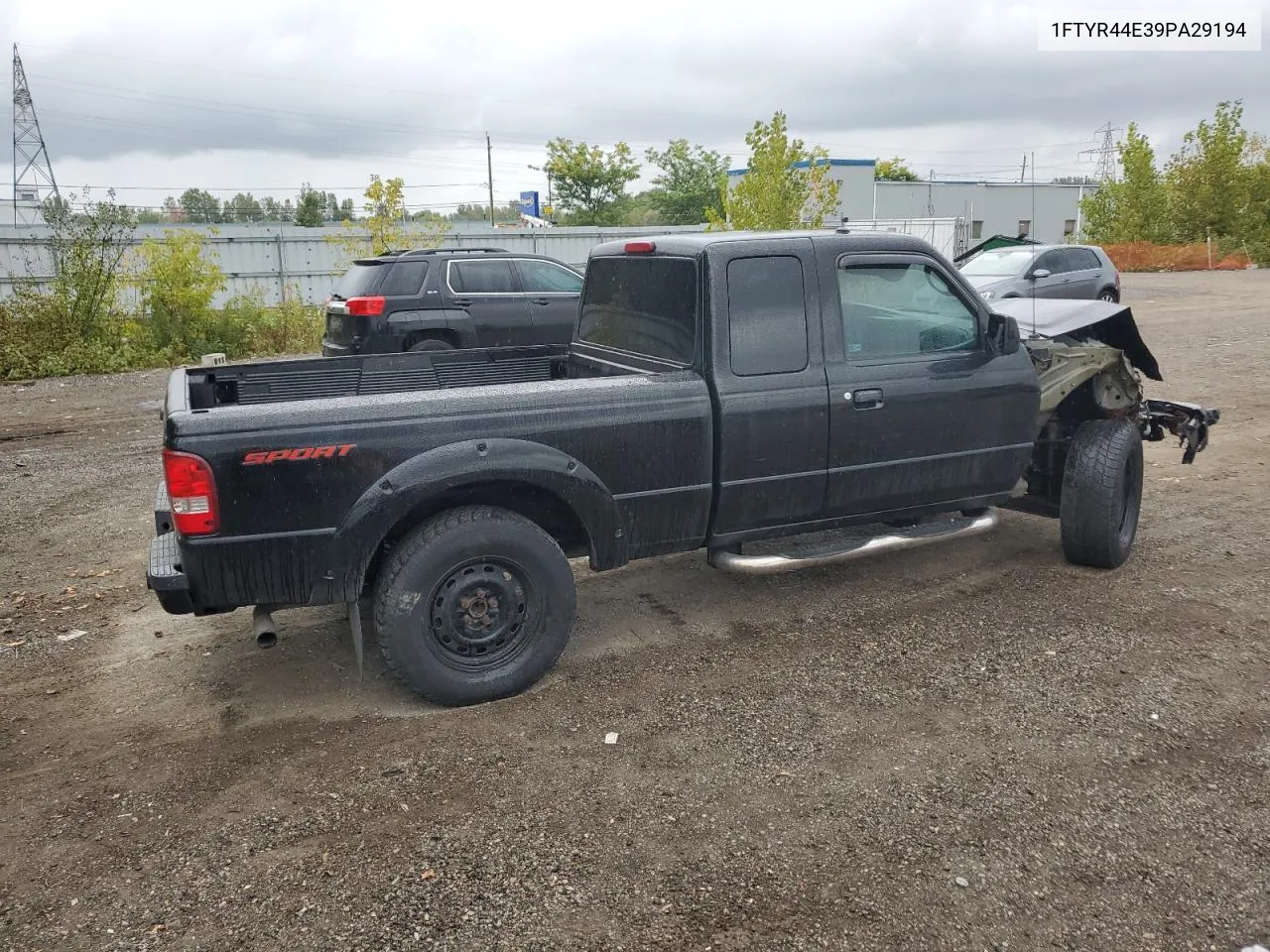 2009 Ford Ranger Super Cab VIN: 1FTYR44E39PA29194 Lot: 72547154