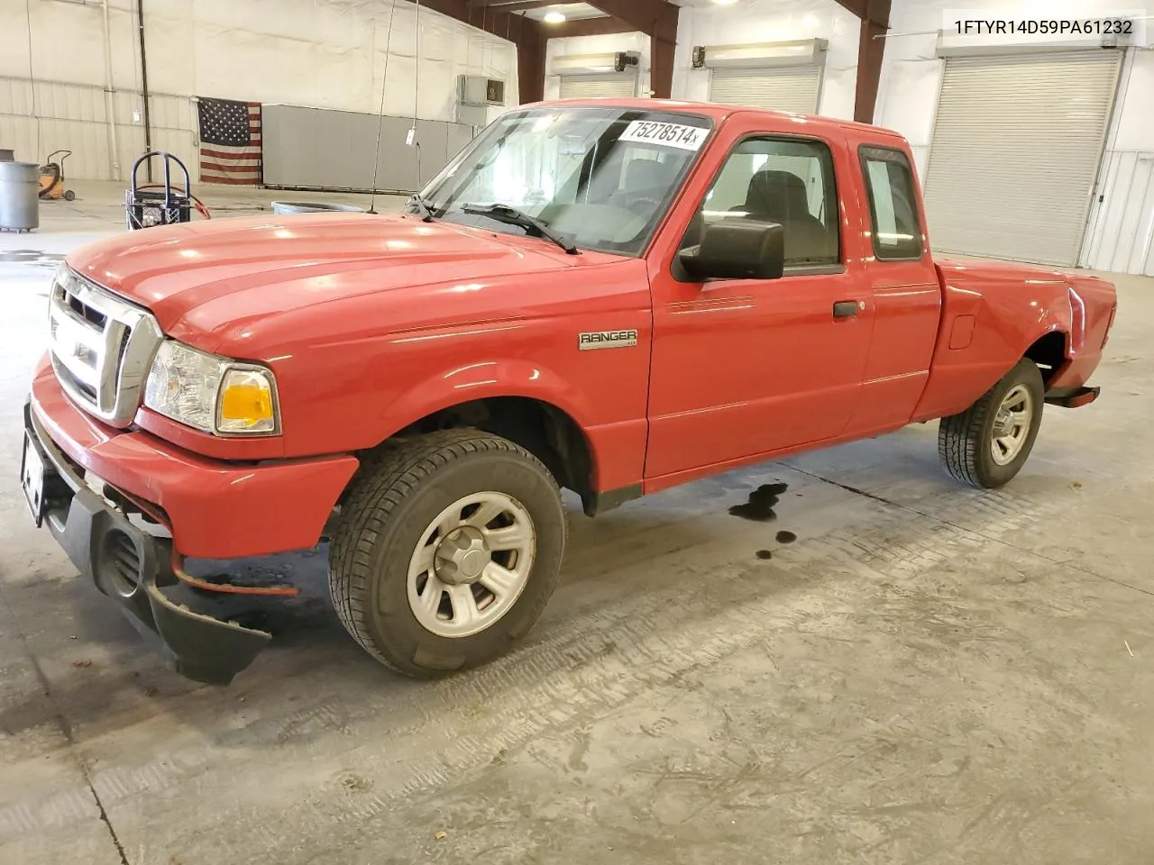 1FTYR14D59PA61232 2009 Ford Ranger Super Cab