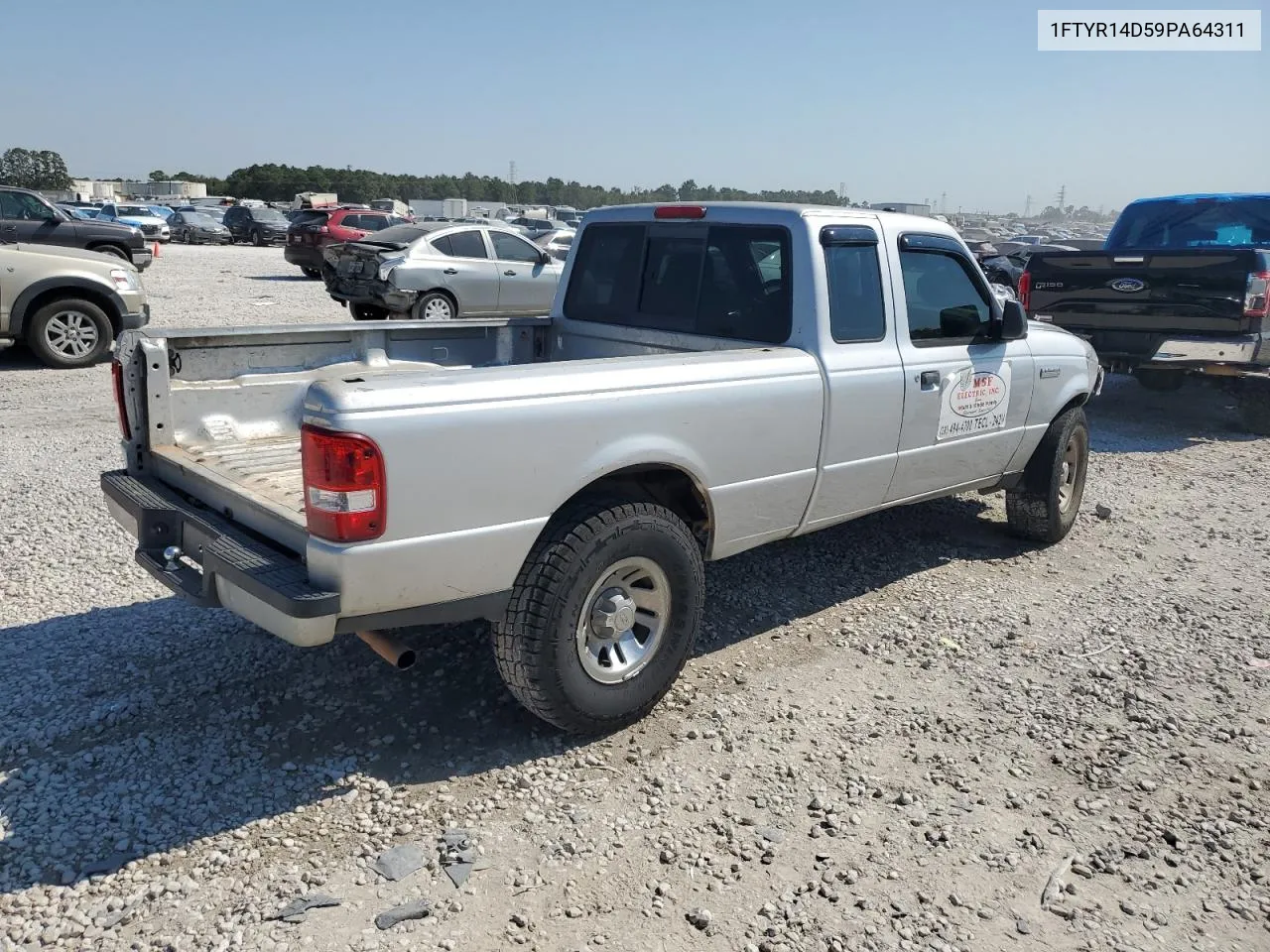 2009 Ford Ranger Super Cab VIN: 1FTYR14D59PA64311 Lot: 75842544