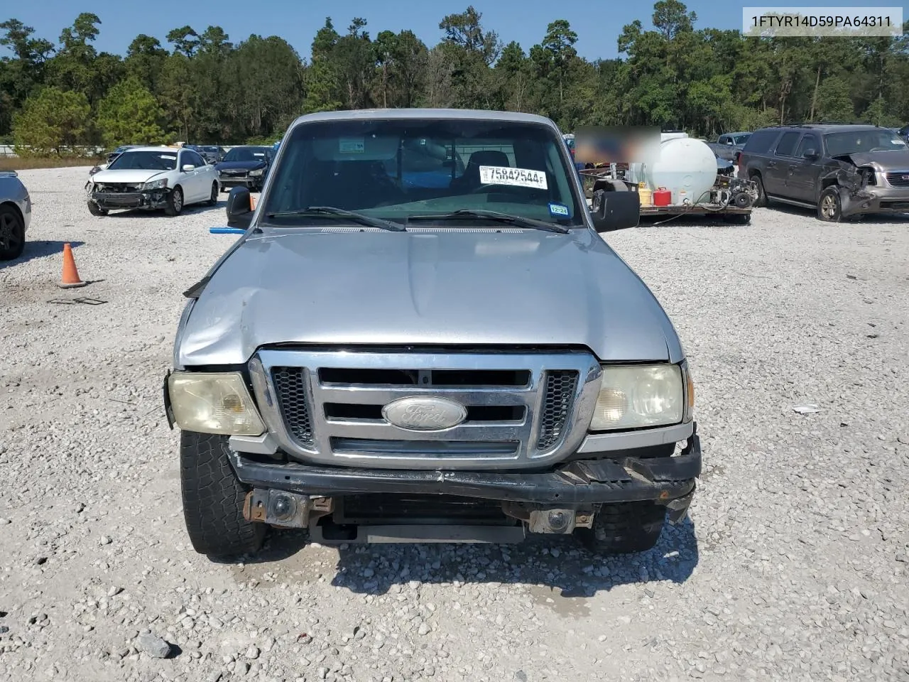 2009 Ford Ranger Super Cab VIN: 1FTYR14D59PA64311 Lot: 75842544