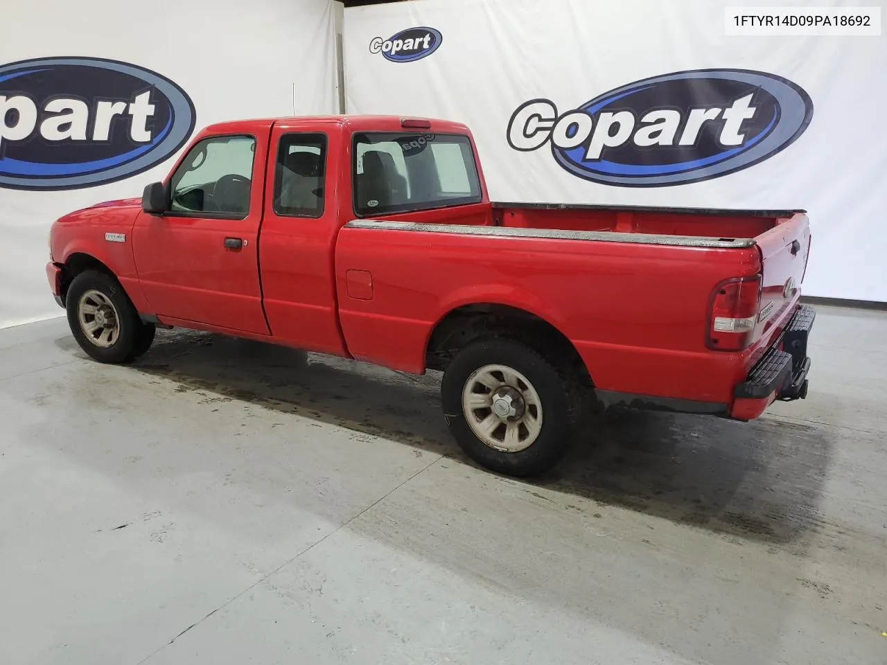 2009 Ford Ranger Super Cab VIN: 1FTYR14D09PA18692 Lot: 75996934