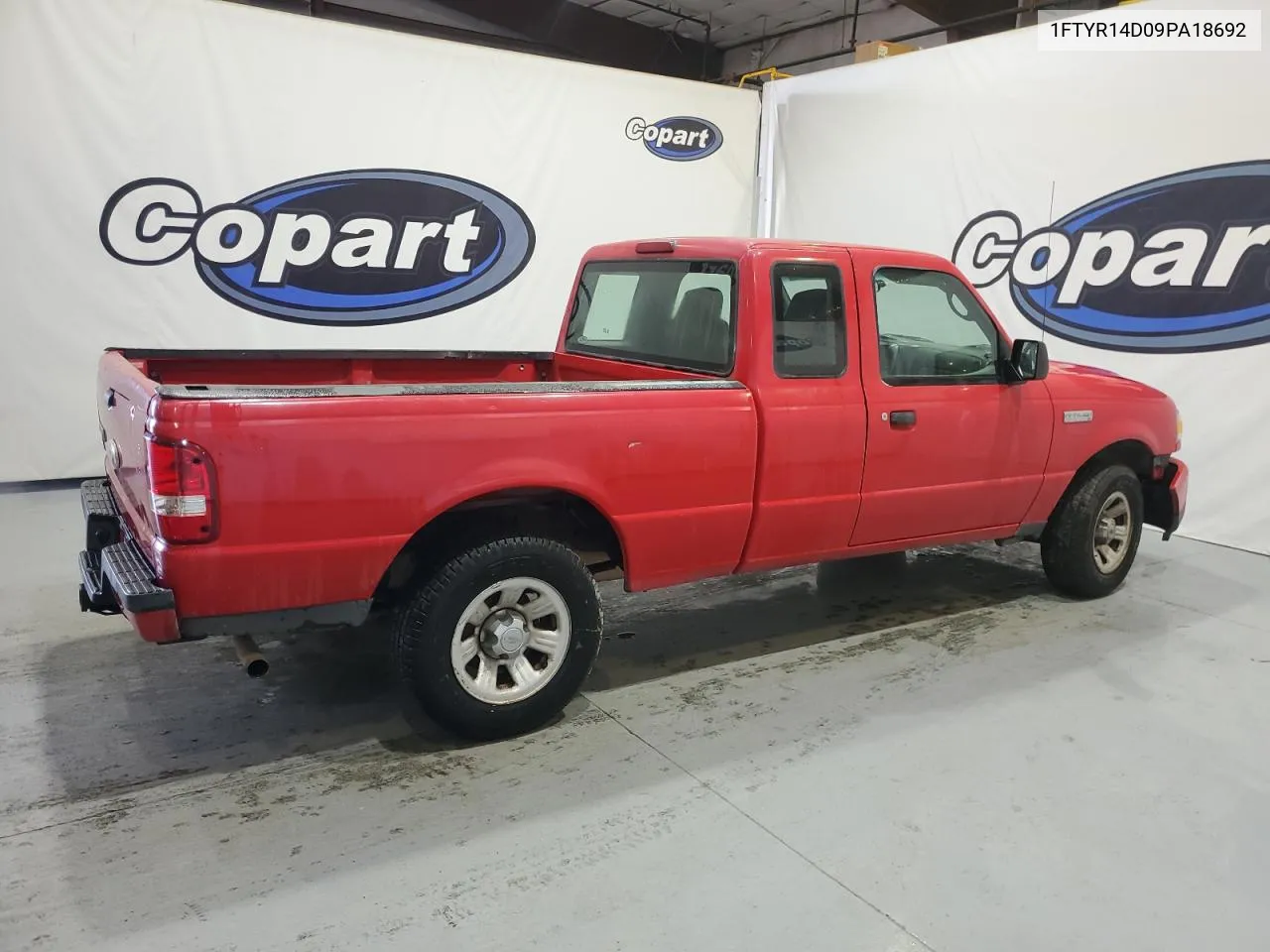 2009 Ford Ranger Super Cab VIN: 1FTYR14D09PA18692 Lot: 75996934