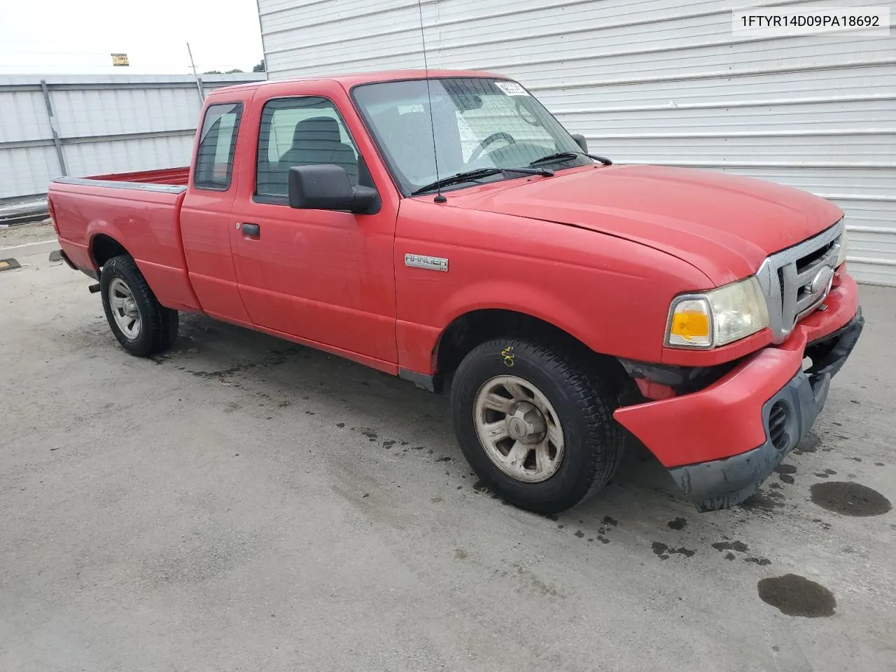 2009 Ford Ranger Super Cab VIN: 1FTYR14D09PA18692 Lot: 75996934