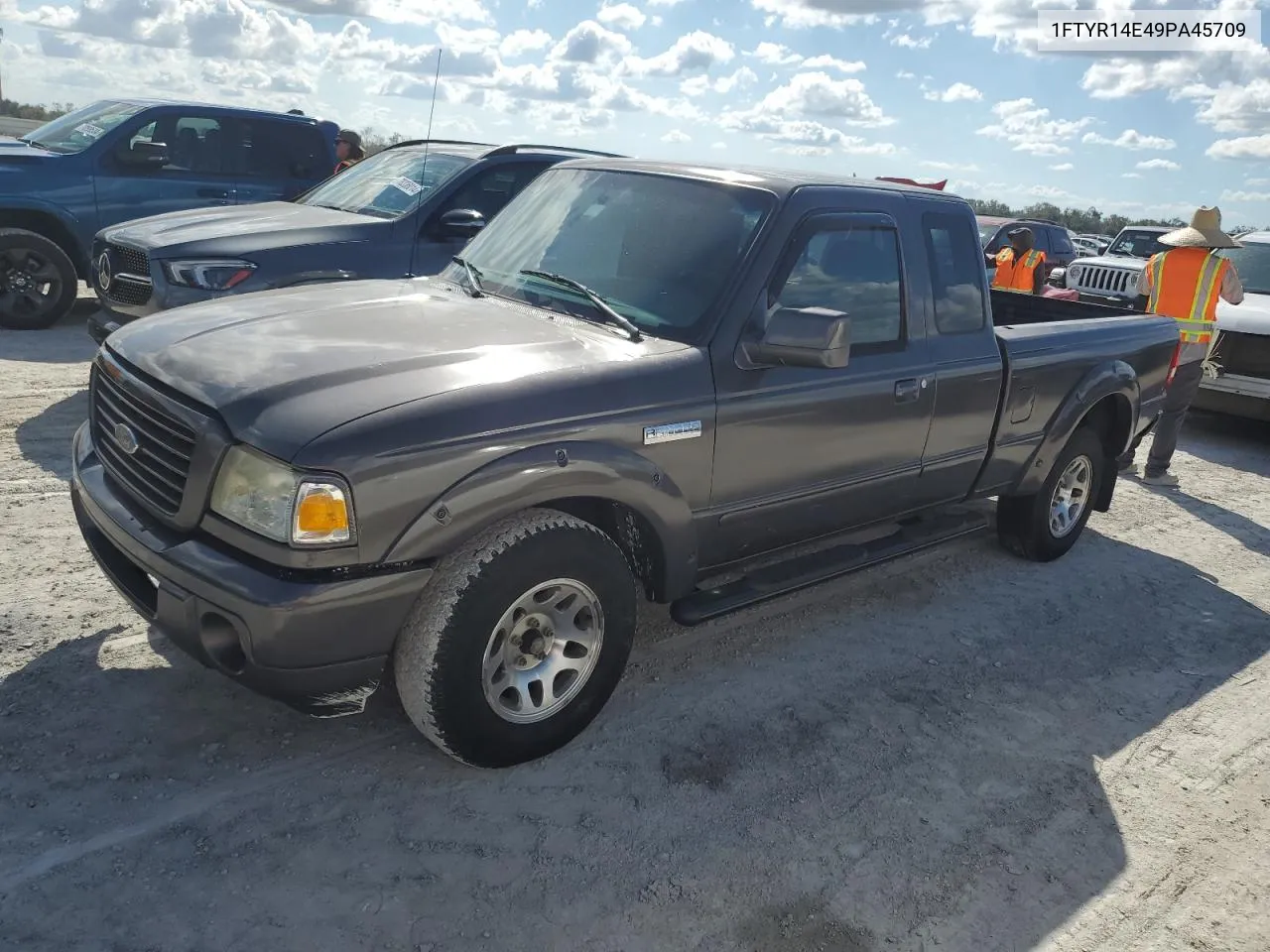 2009 Ford Ranger Super Cab VIN: 1FTYR14E49PA45709 Lot: 77976864