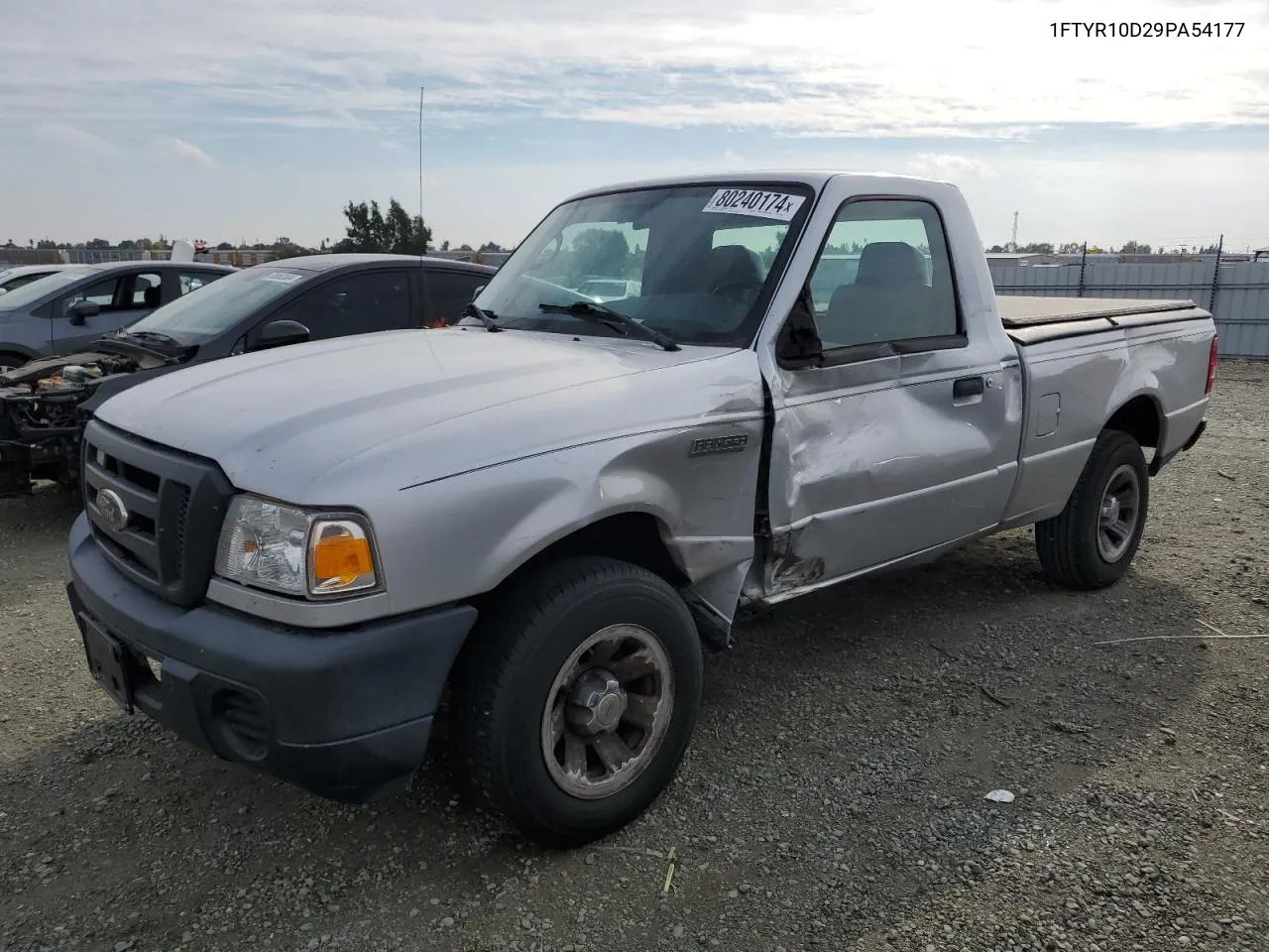 2009 Ford Ranger VIN: 1FTYR10D29PA54177 Lot: 80240174