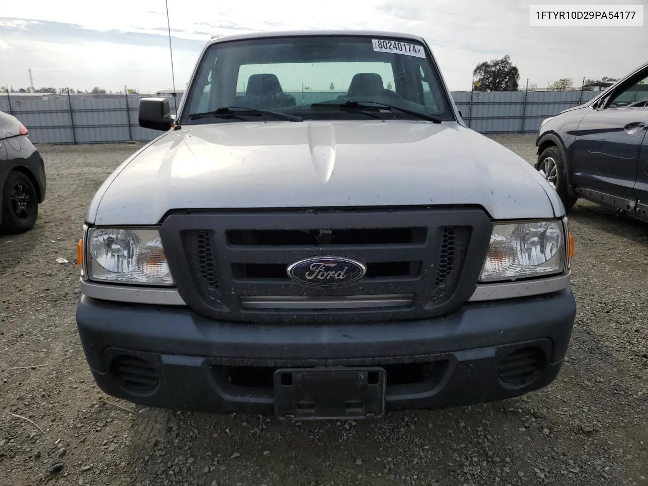 2009 Ford Ranger VIN: 1FTYR10D29PA54177 Lot: 80240174