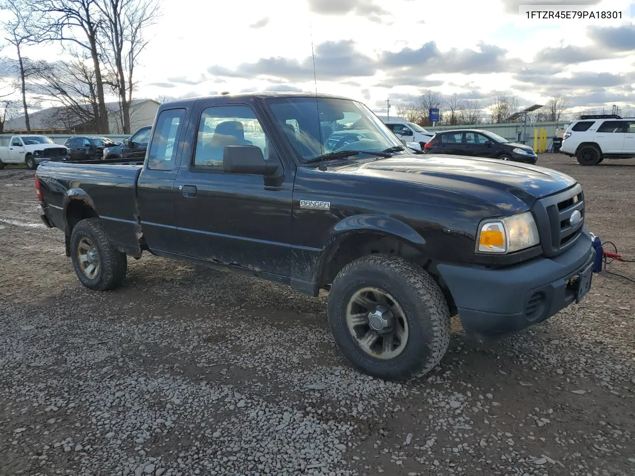 2009 Ford Ranger Super Cab VIN: 1FTZR45E79PA18301 Lot: 80431504