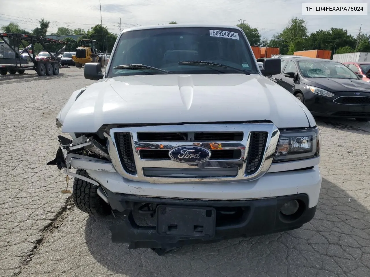 2010 Ford Ranger Super Cab VIN: 1FTLR4FEXAPA76024 Lot: 56924004