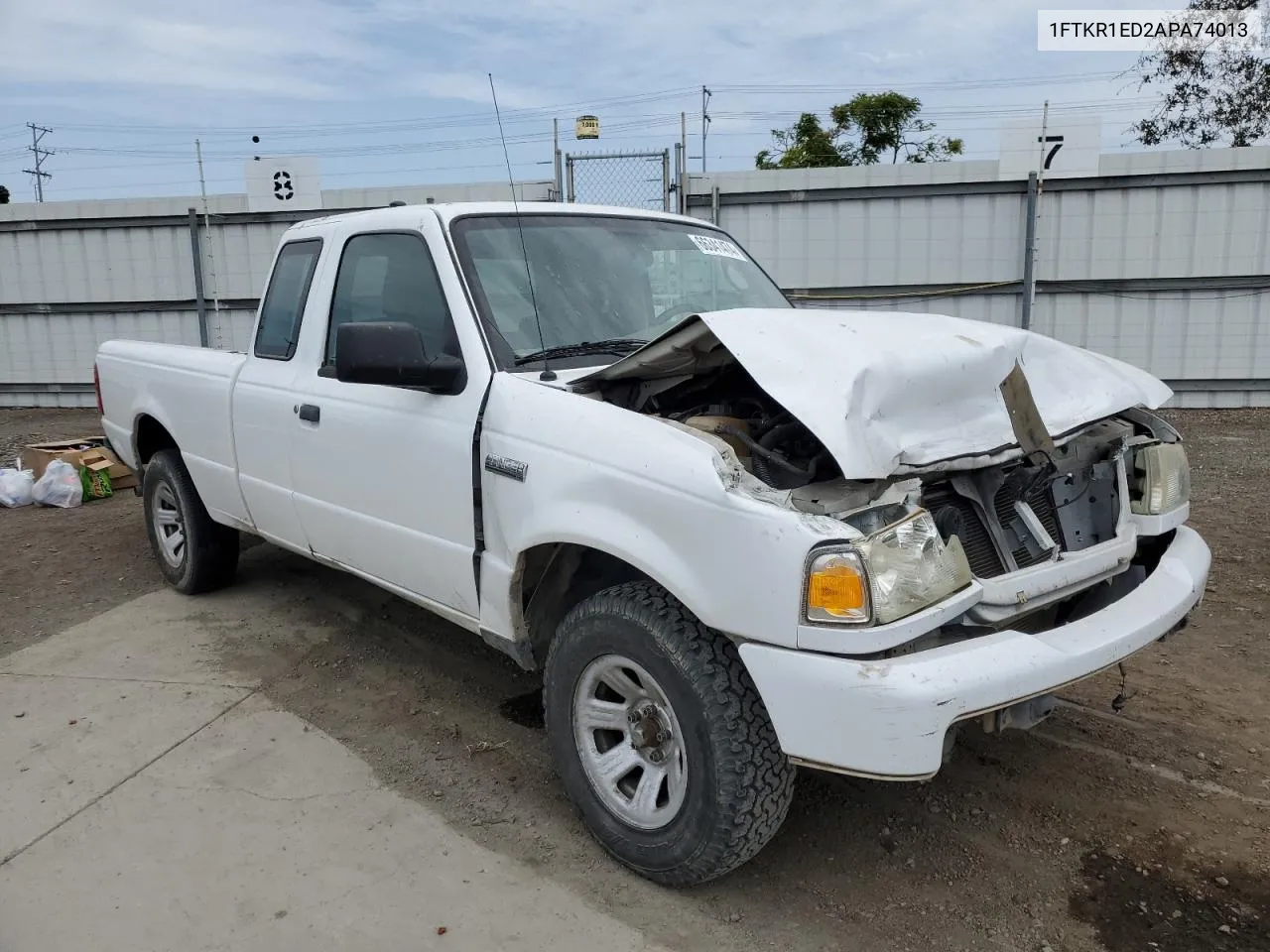 2010 Ford Ranger Super Cab VIN: 1FTKR1ED2APA74013 Lot: 66341474