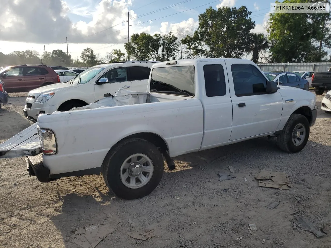 2010 Ford Ranger Super Cab VIN: 1FTKR1ED6APA66755 Lot: 67033934