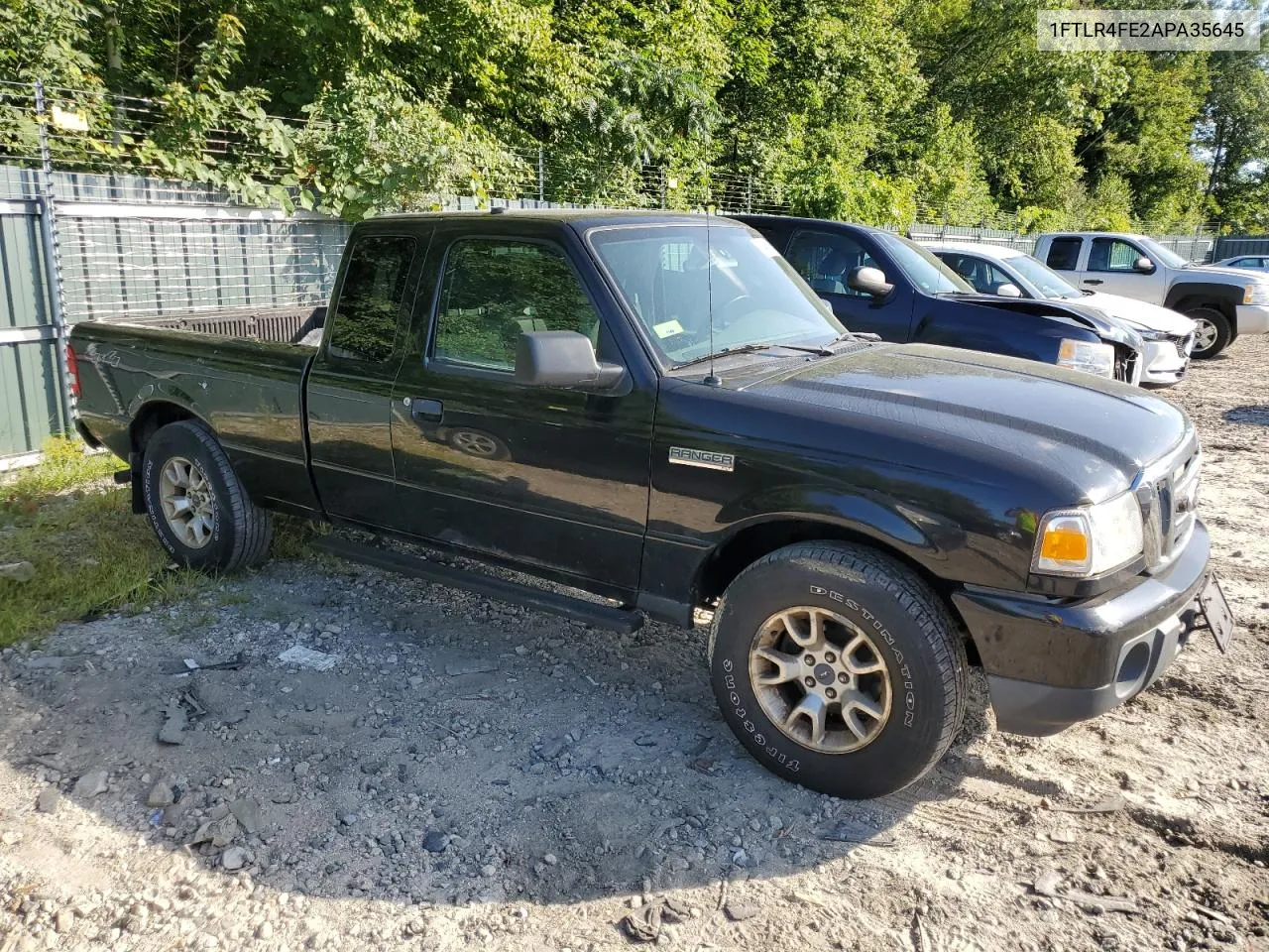 2010 Ford Ranger Super Cab VIN: 1FTLR4FE2APA35645 Lot: 69482134