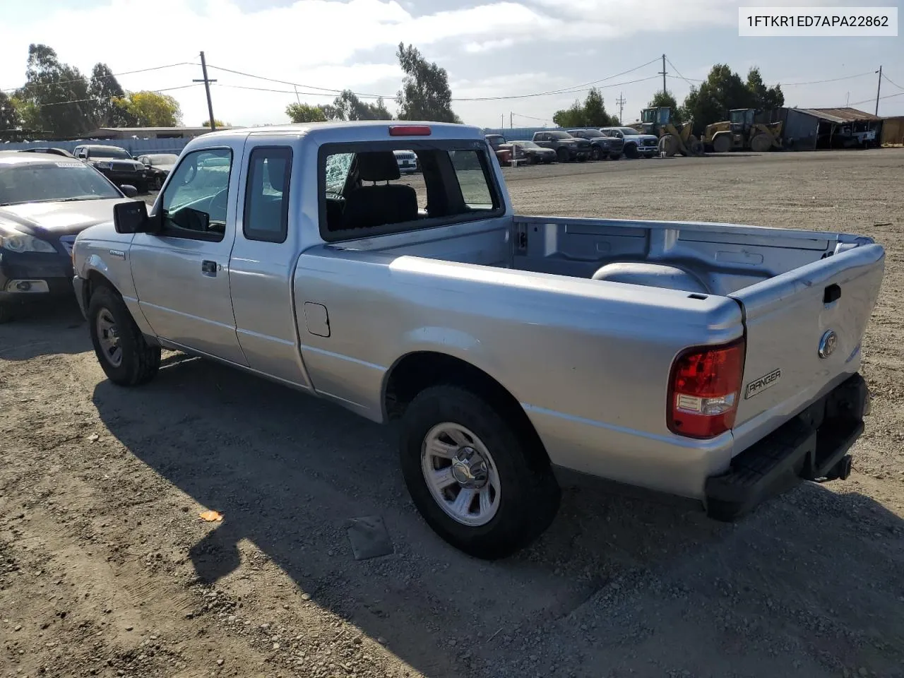 2010 Ford Ranger Super Cab VIN: 1FTKR1ED7APA22862 Lot: 69866264