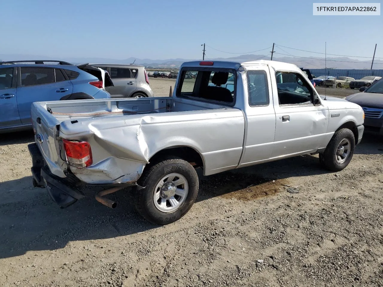 2010 Ford Ranger Super Cab VIN: 1FTKR1ED7APA22862 Lot: 69866264