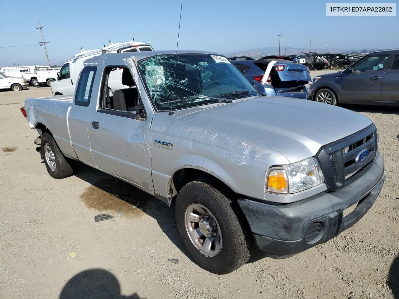 2010 Ford Ranger Super Cab VIN: 1FTKR1ED7APA22862 Lot: 69866264