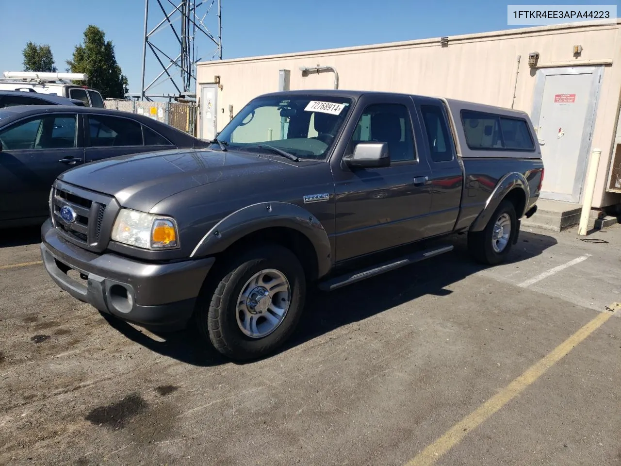 2010 Ford Ranger Super Cab VIN: 1FTKR4EE3APA44223 Lot: 72768914