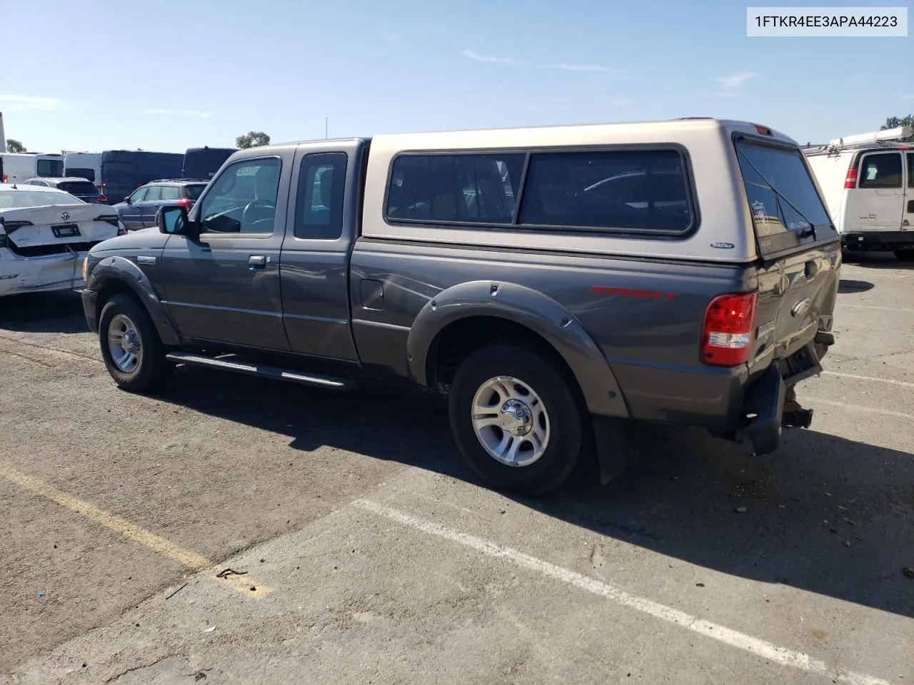 2010 Ford Ranger Super Cab VIN: 1FTKR4EE3APA44223 Lot: 72768914