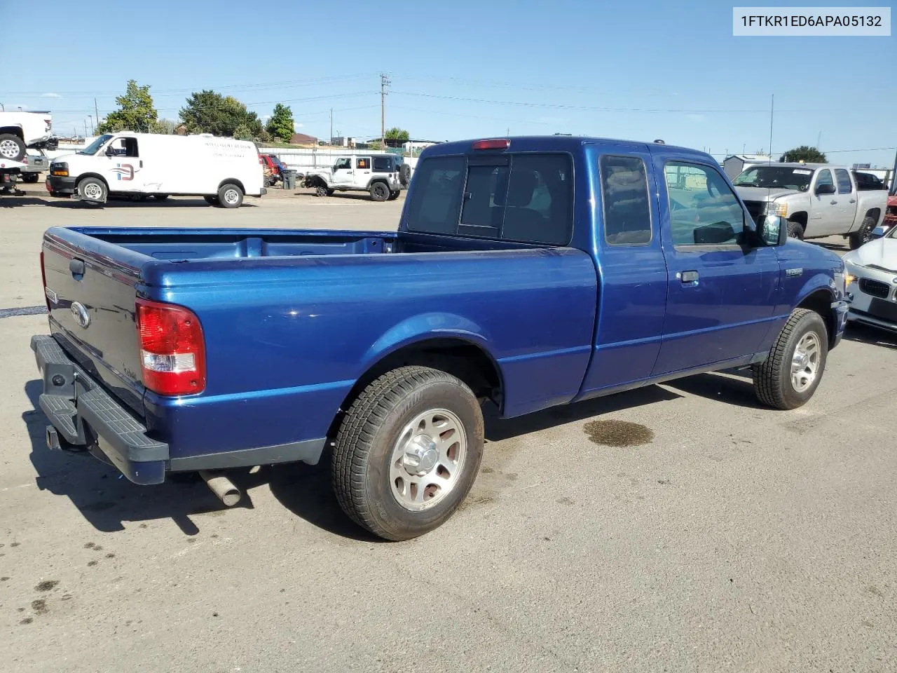 2010 Ford Ranger Super Cab VIN: 1FTKR1ED6APA05132 Lot: 72817904