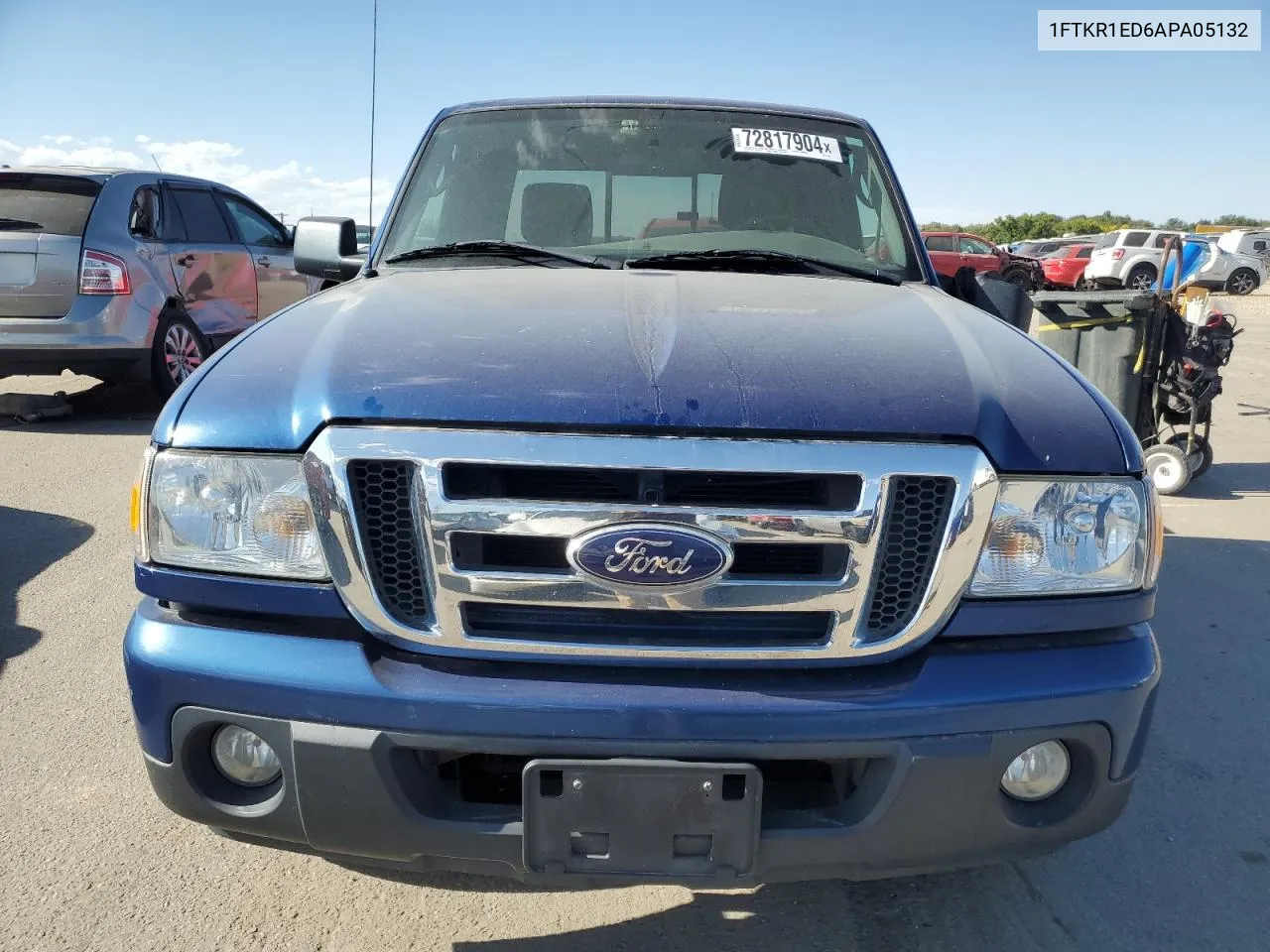 2010 Ford Ranger Super Cab VIN: 1FTKR1ED6APA05132 Lot: 72817904