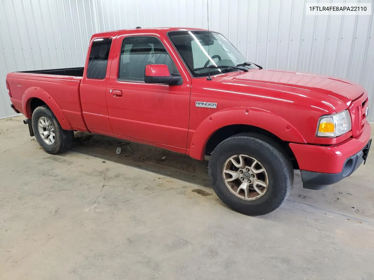 2010 Ford Ranger Super Cab VIN: 1FTLR4FE8APA22110 Lot: 72938654