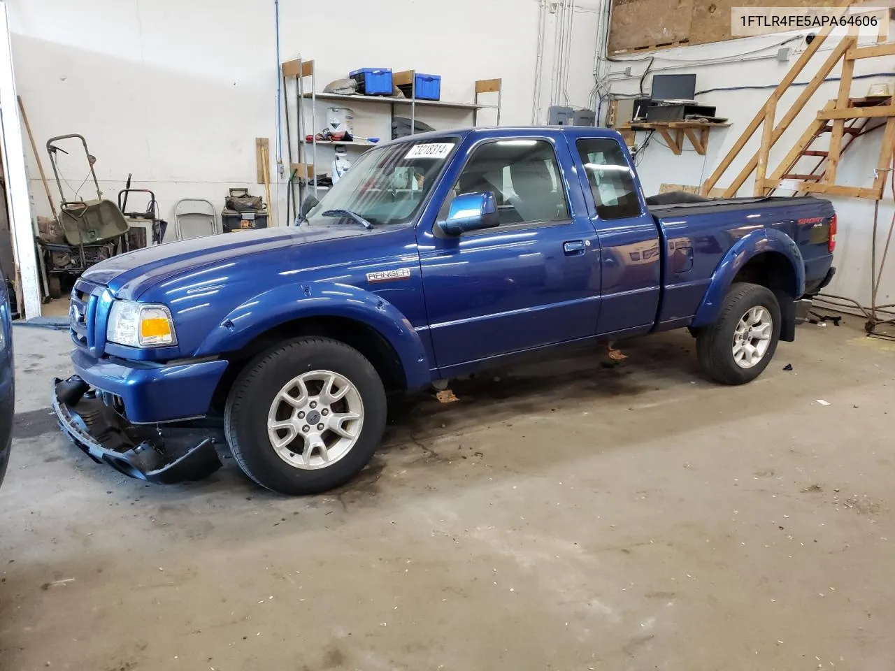 2010 Ford Ranger Super Cab VIN: 1FTLR4FE5APA64606 Lot: 73218314