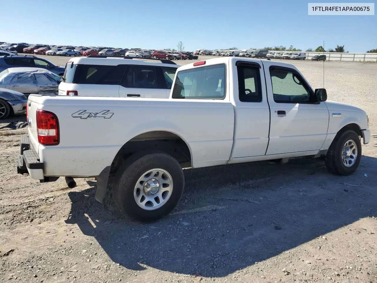 2010 Ford Ranger Super Cab VIN: 1FTLR4FE1APA00675 Lot: 73700144