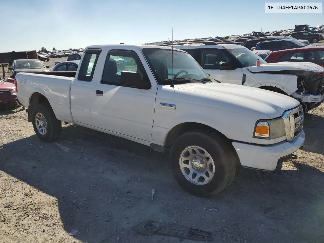 2010 Ford Ranger Super Cab VIN: 1FTLR4FE1APA00675 Lot: 73700144