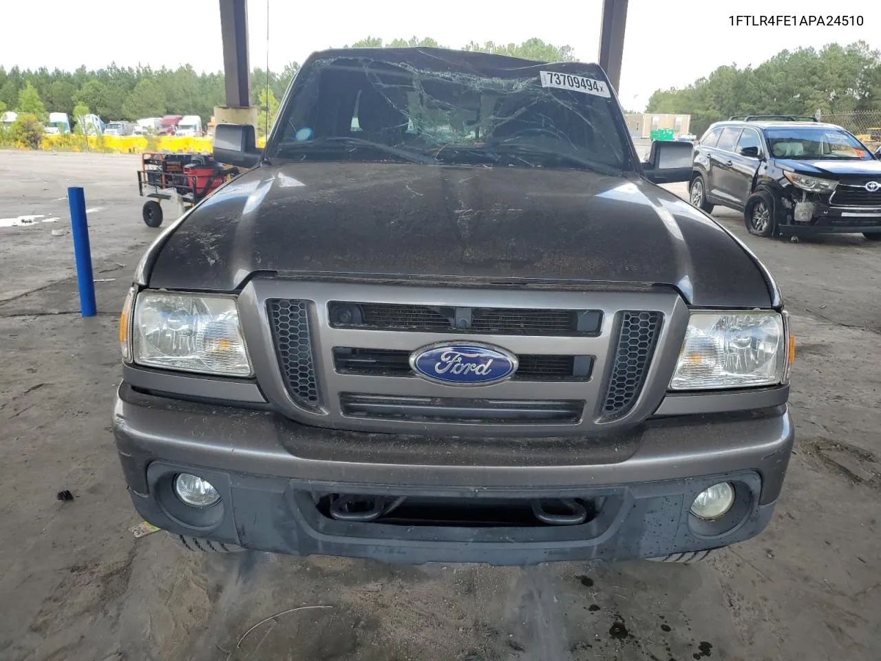 2010 Ford Ranger Super Cab VIN: 1FTLR4FE1APA24510 Lot: 73709494