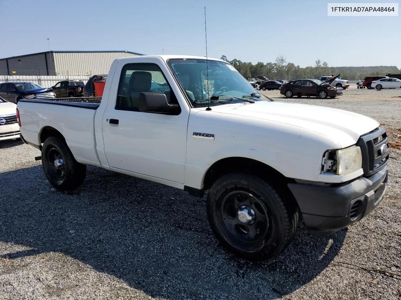 2010 Ford Ranger VIN: 1FTKR1AD7APA48464 Lot: 74086694