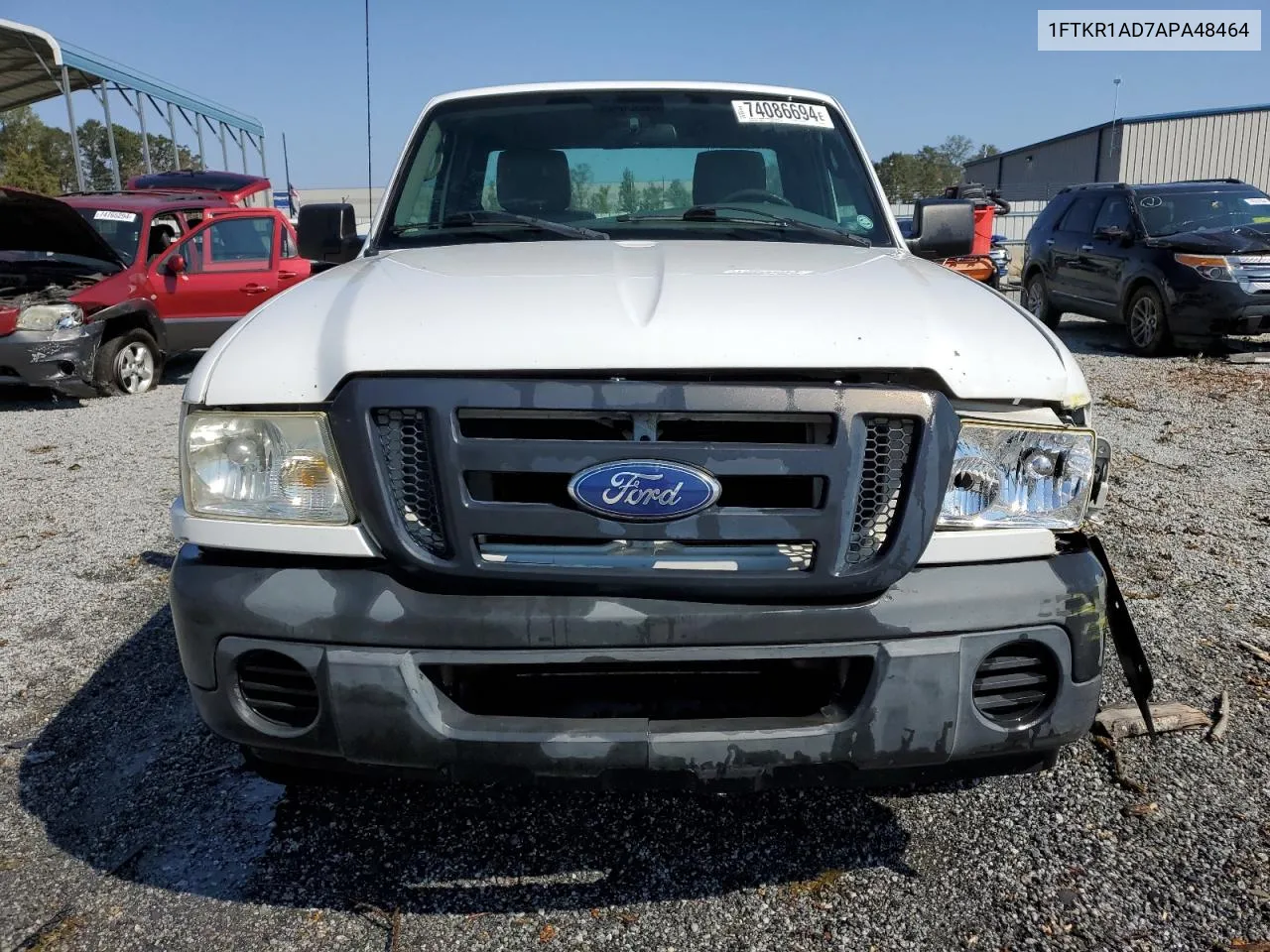 2010 Ford Ranger VIN: 1FTKR1AD7APA48464 Lot: 74086694