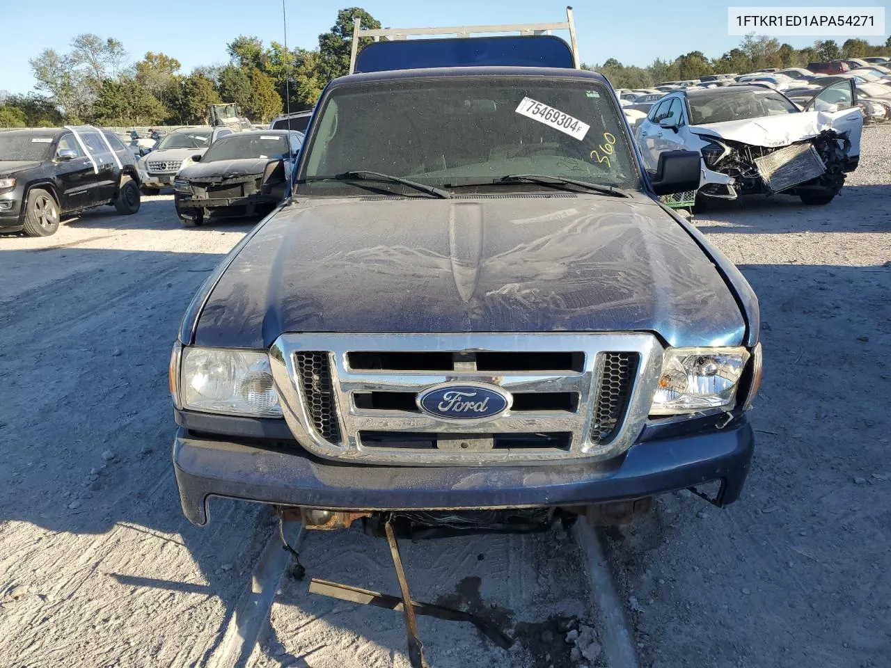 2010 Ford Ranger Super Cab VIN: 1FTKR1ED1APA54271 Lot: 75469304