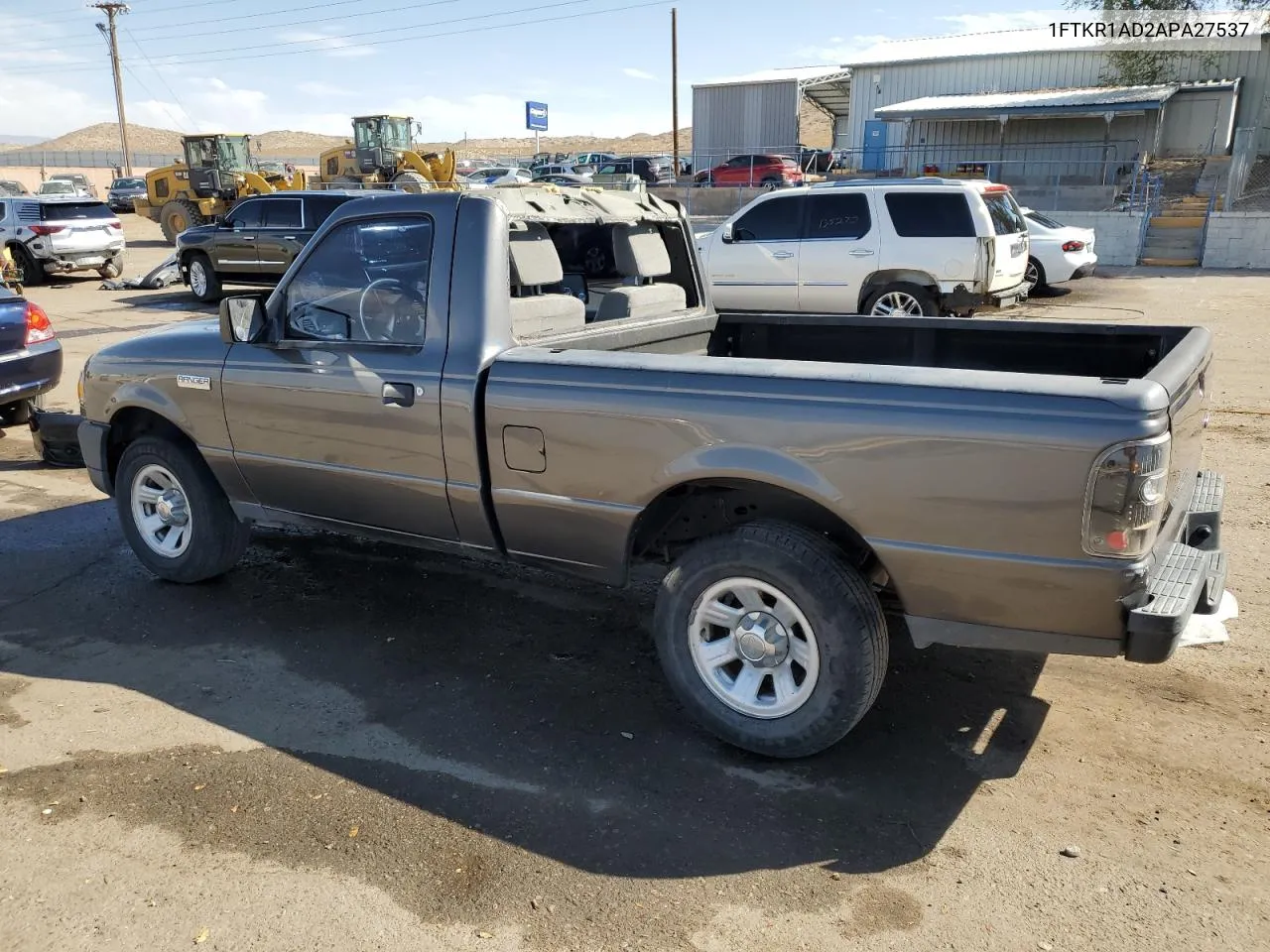 2010 Ford Ranger VIN: 1FTKR1AD2APA27537 Lot: 75552274