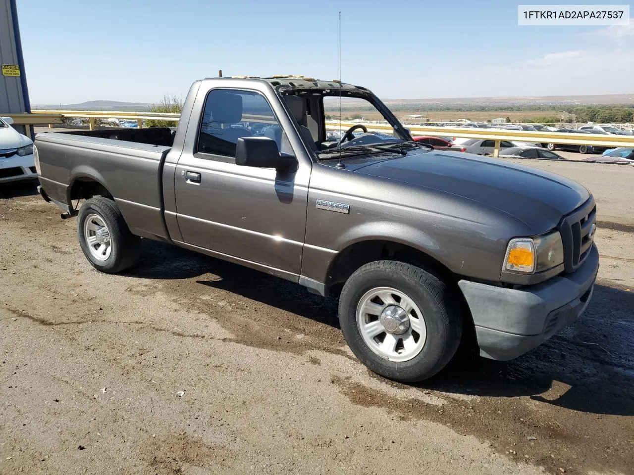 2010 Ford Ranger VIN: 1FTKR1AD2APA27537 Lot: 75552274