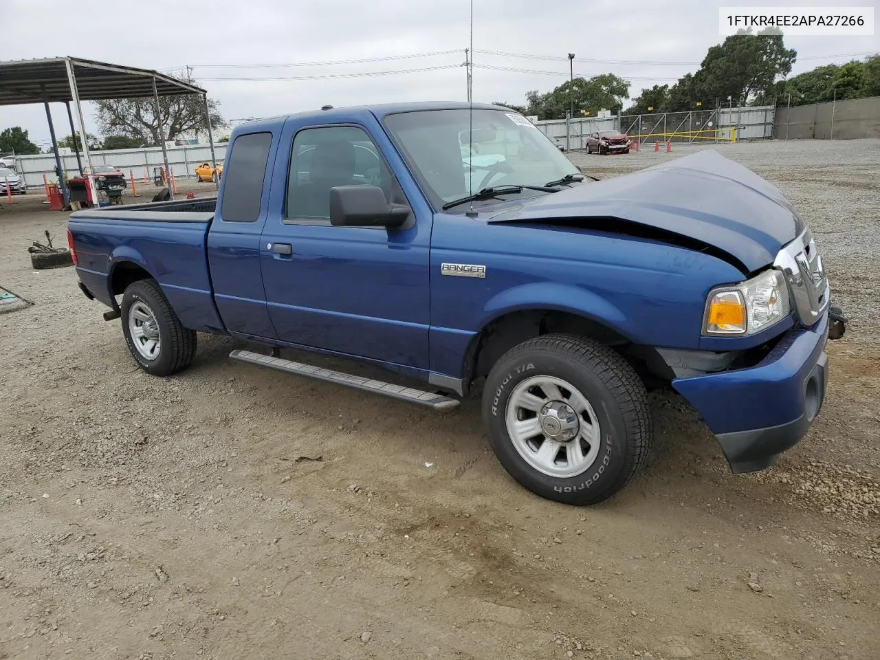 2010 Ford Ranger Super Cab VIN: 1FTKR4EE2APA27266 Lot: 75658804