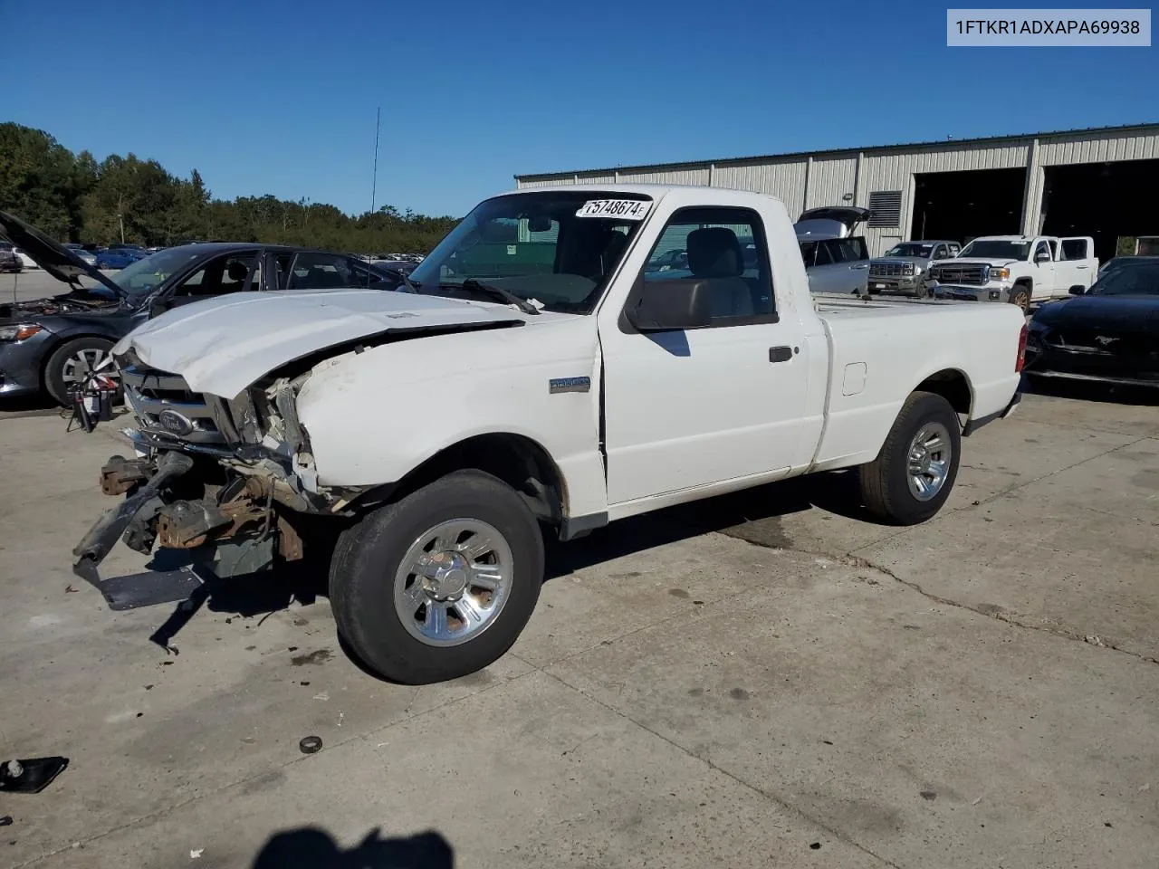 2010 Ford Ranger VIN: 1FTKR1ADXAPA69938 Lot: 75748674