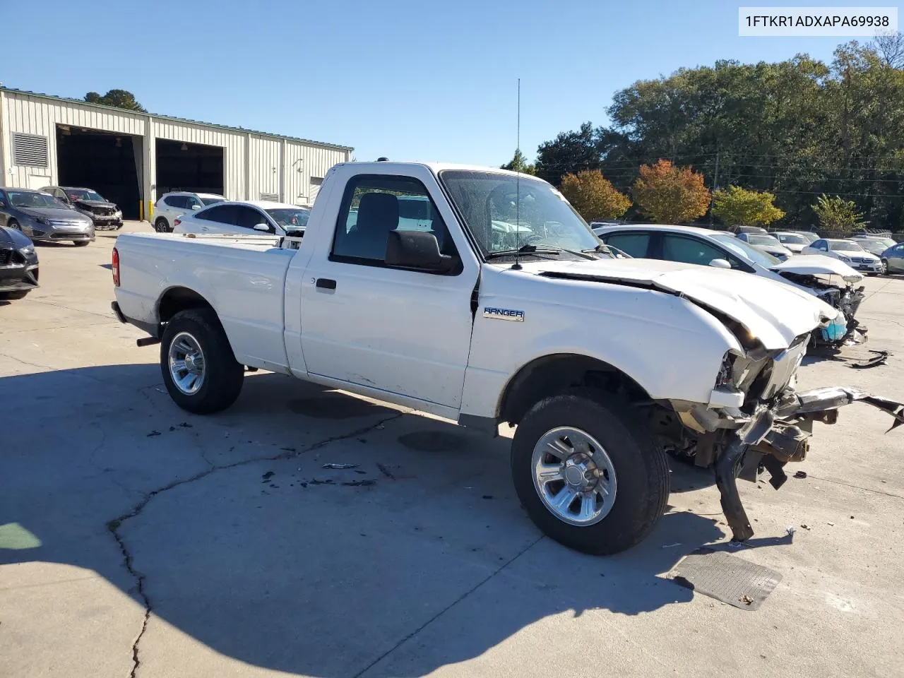 2010 Ford Ranger VIN: 1FTKR1ADXAPA69938 Lot: 75748674