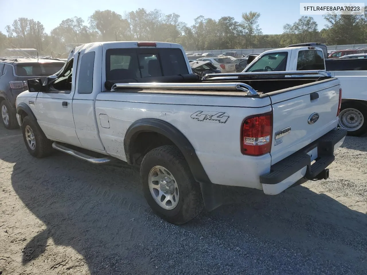 2010 Ford Ranger Super Cab VIN: 1FTLR4FE8APA70223 Lot: 75775904