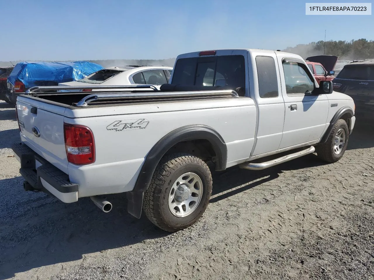 2010 Ford Ranger Super Cab VIN: 1FTLR4FE8APA70223 Lot: 75775904