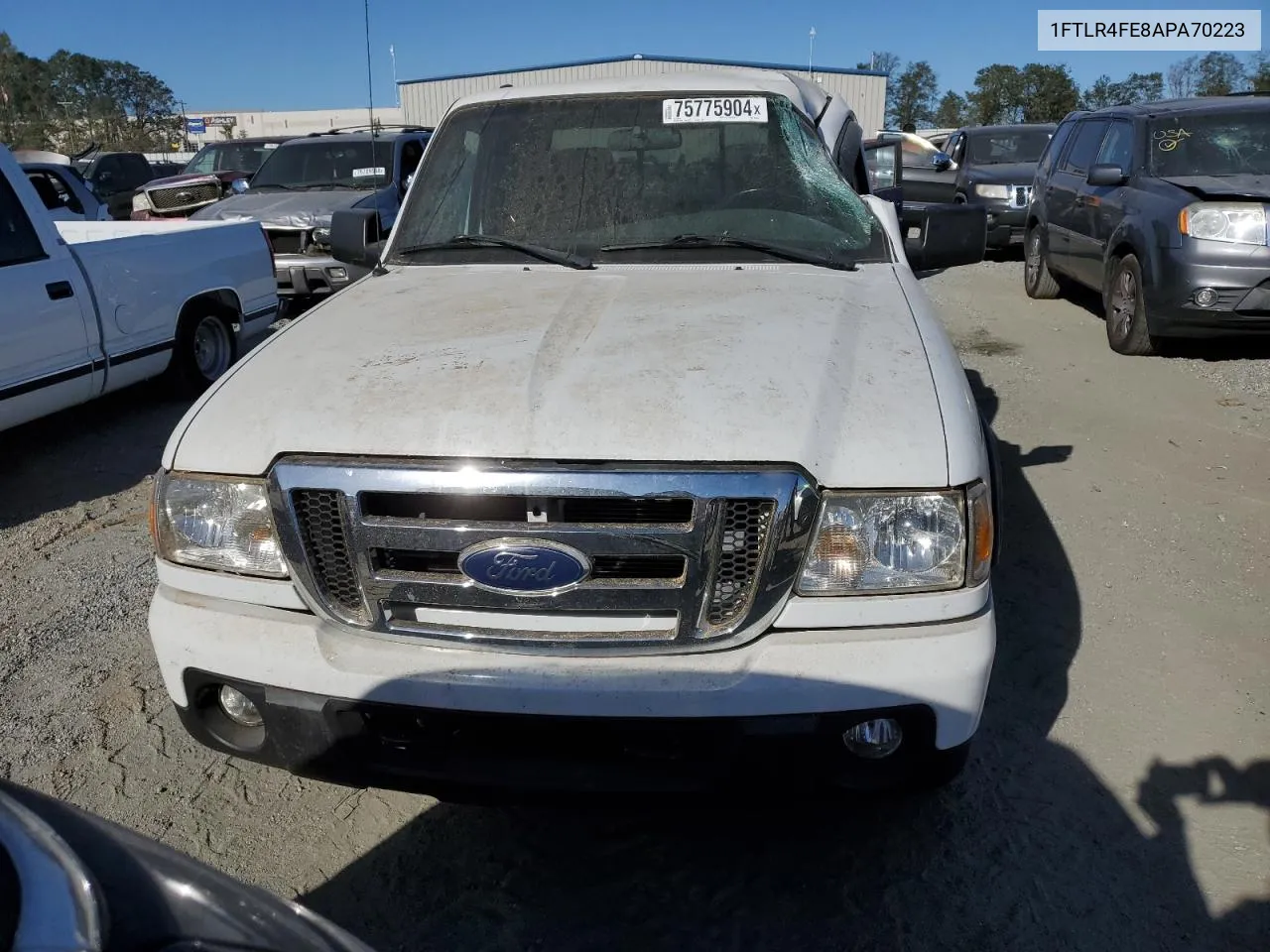 2010 Ford Ranger Super Cab VIN: 1FTLR4FE8APA70223 Lot: 75775904