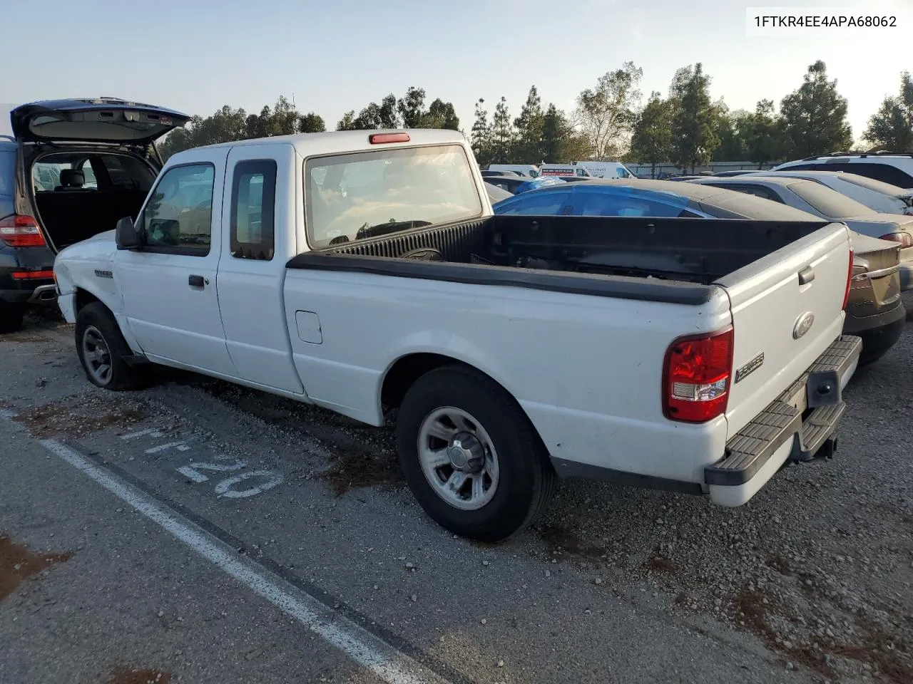 2010 Ford Ranger Super Cab VIN: 1FTKR4EE4APA68062 Lot: 76045384