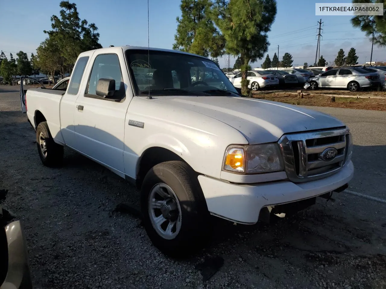 2010 Ford Ranger Super Cab VIN: 1FTKR4EE4APA68062 Lot: 76045384