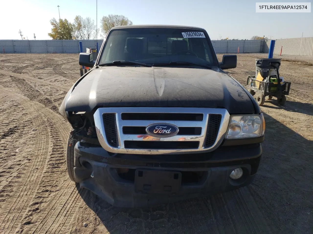 2010 Ford Ranger Super Cab VIN: 1FTLR4EE9APA12574 Lot: 76629034