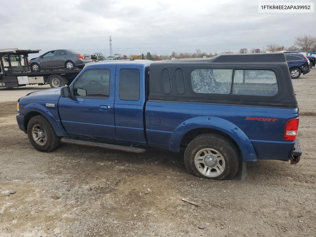 2010 Ford Ranger Super Cab VIN: 1FTKR4EE2APA39952 Lot: 77013174