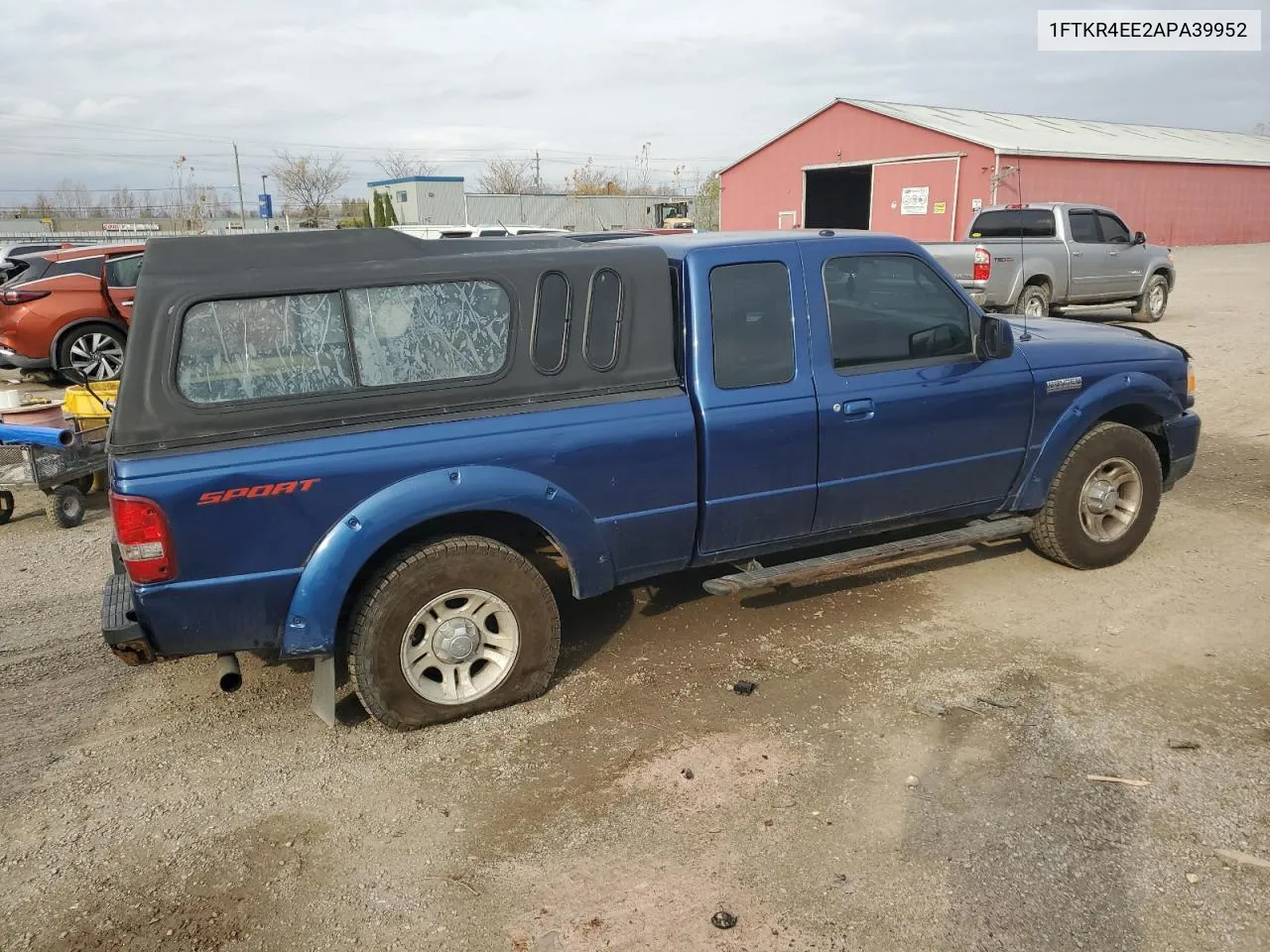 2010 Ford Ranger Super Cab VIN: 1FTKR4EE2APA39952 Lot: 77013174