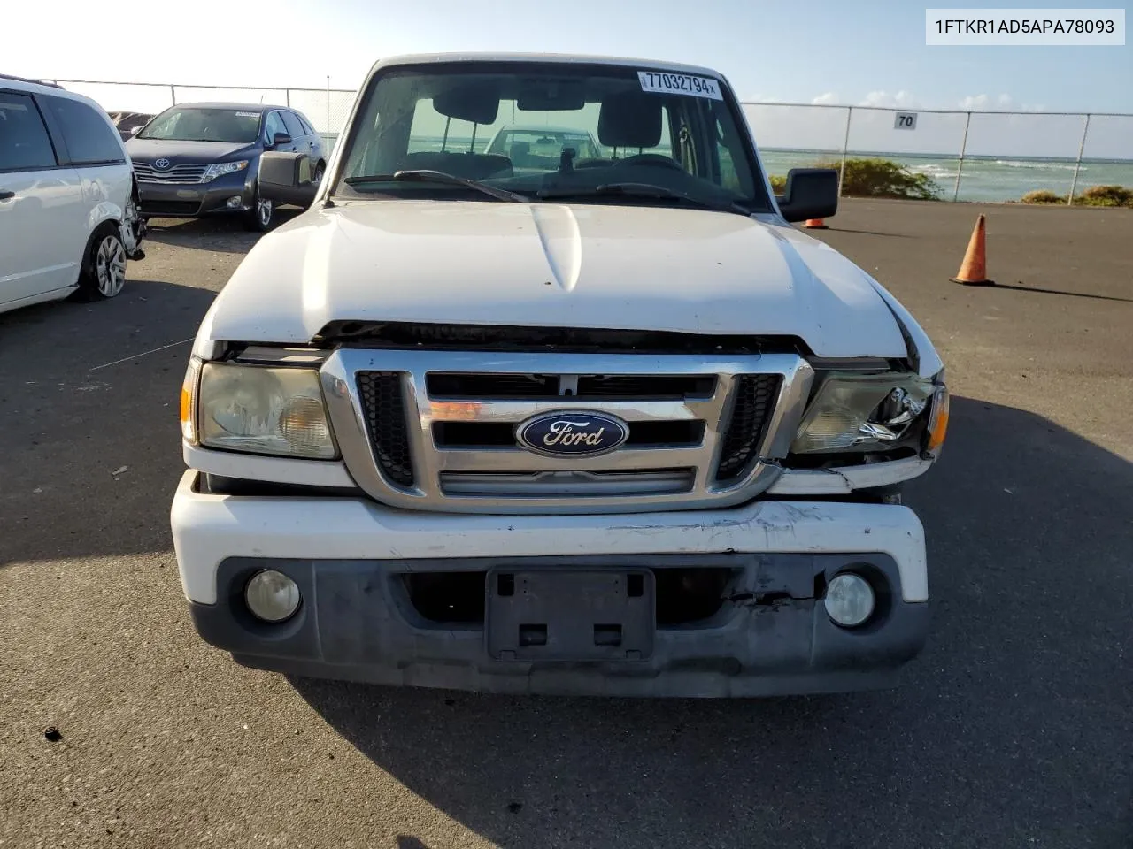 2010 Ford Ranger VIN: 1FTKR1AD5APA78093 Lot: 77032794