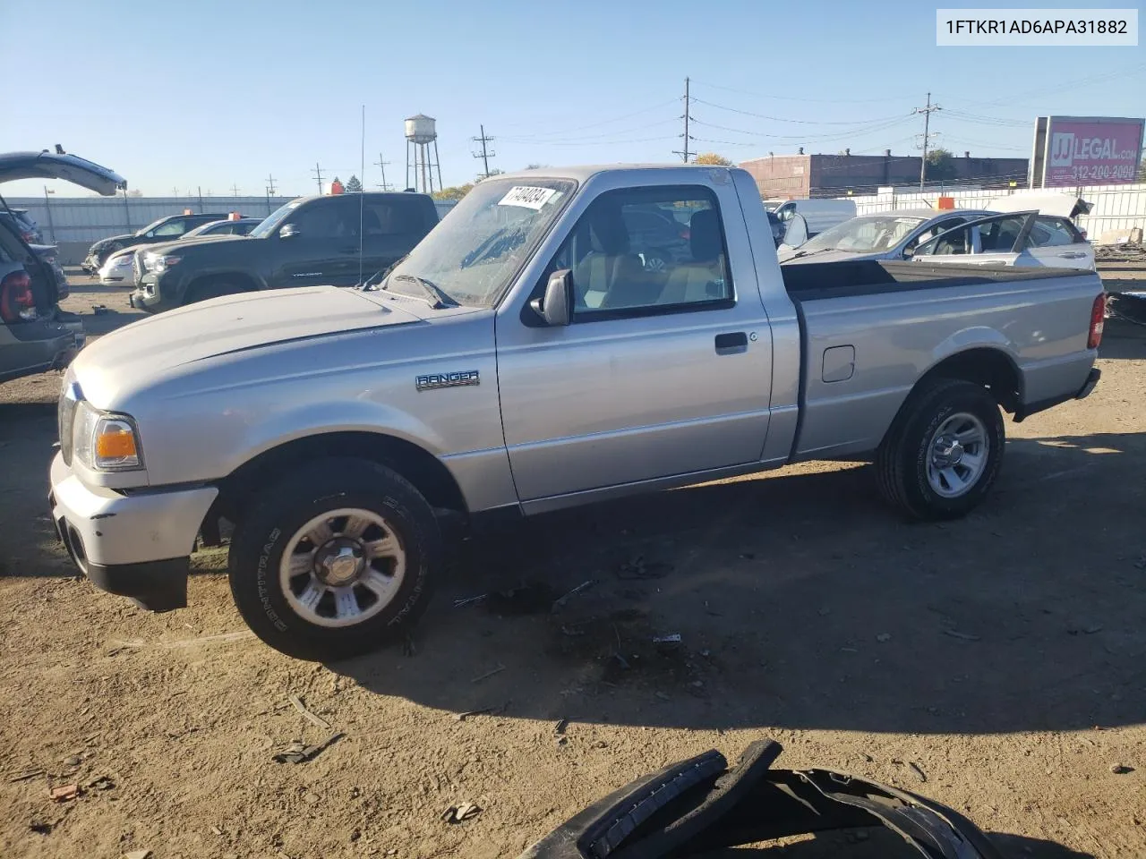 2010 Ford Ranger VIN: 1FTKR1AD6APA31882 Lot: 77404034