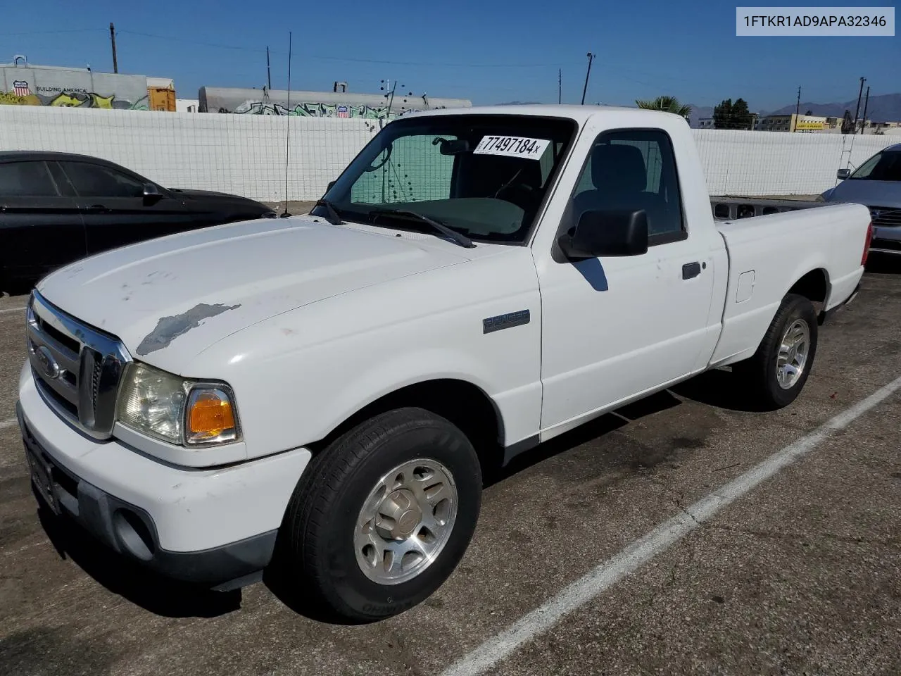 2010 Ford Ranger VIN: 1FTKR1AD9APA32346 Lot: 77497184