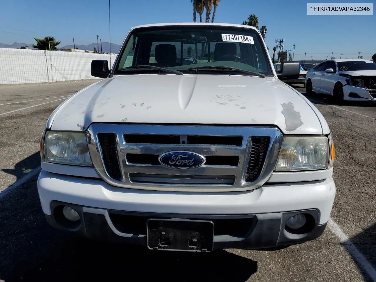 2010 Ford Ranger VIN: 1FTKR1AD9APA32346 Lot: 77497184