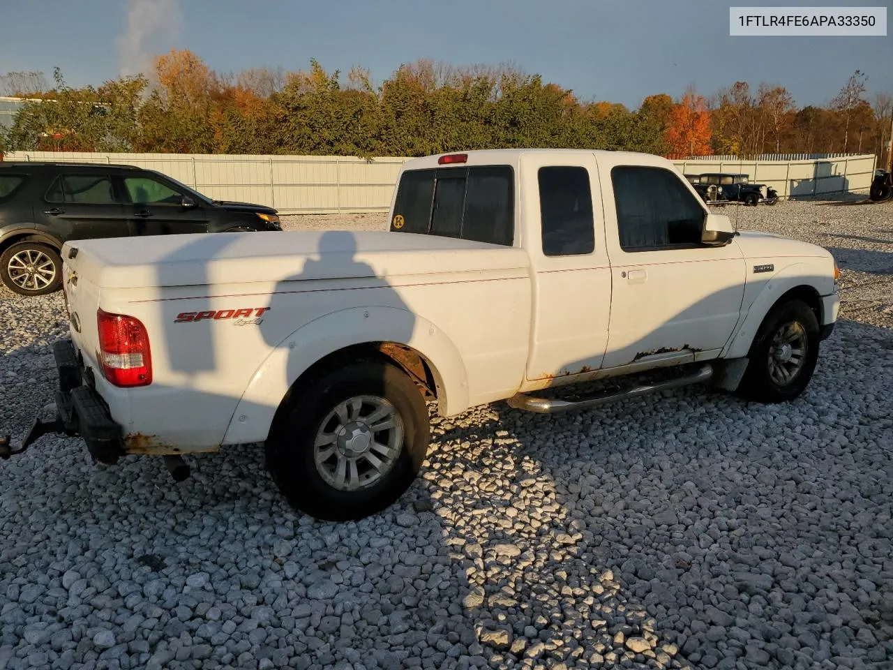 2010 Ford Ranger Super Cab VIN: 1FTLR4FE6APA33350 Lot: 77565524